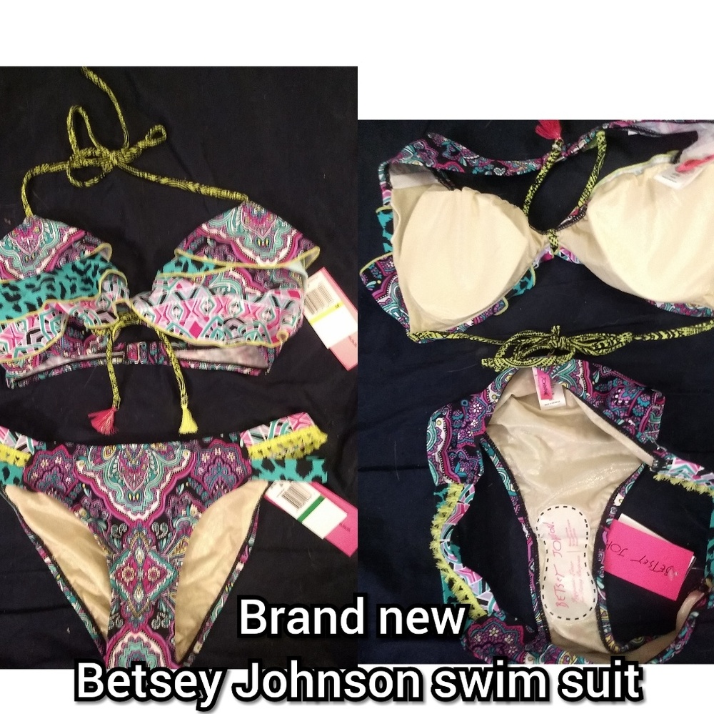 Betsey Johnson bikini nwt